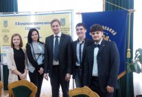 Students of Law Institute - participants of the IX Ukrainian Law School on Justice